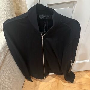 Rag and Bone, Manston Takisada Bomber, Black size small